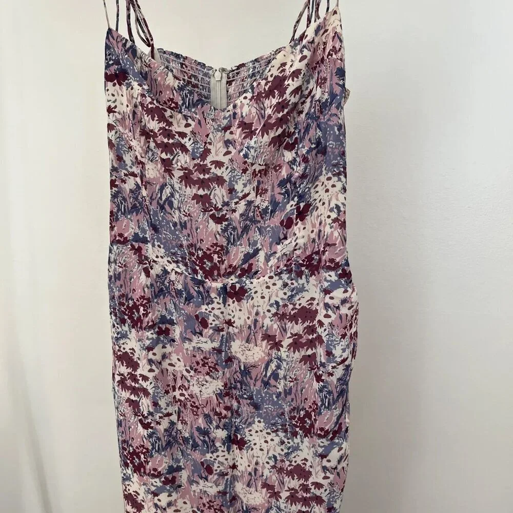 Reformation - Kourtney Purple Floral Midi Dress - Picture 5 of 6